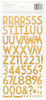 American Crafts Chipboard Alphabet Stickers-Wisecrack-Gold Glitter, 135/Pkg - 53280