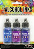Tim Holtz Alcohol Ink .5oz 3/Pkg-Indigo/Violet Spectrum - TAK-69775 - 789541069775