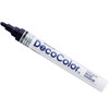 Uchida DecoColor Broad Glossy Oil-Based Paint Marker-Black - 300C-1