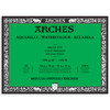 Arches Aquarelle Cold Pressed Watercolor Block 10"x14"- 140lb, 20 Sheets - 5A00299X-1GCMW - 3700417114624