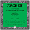 Arches Aquarelle Cold Pressed Watercolor Block 7.9"x7.9"- 140lb, 20 Sheets - 5A0029B2-1GCN5 - 3700417114600 Arches Aquarelle Cold Pressed Watercolor Block 7.9"x7.9"- 140lb, 20 Sheets - 5A0029B2-1GCN5 - 3700417114600