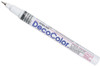 Uchida DecoColor Extra Fine Oil-Based Opaque Paint Marker-White - DCEFP-S-0 - 028617130019