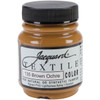 Jacquard Textile Color Fabric Paint 2.25oz-Brown Ochre - TEXTILE-1135 - 743772027836