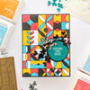 Pinkfresh Studio Hot Foil Plate-Modern Design Blocks - PF181322