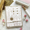 Pinkfresh Studio Stencils 4.25"X5.25" 5/Pkg-Modern Design Blocks Layering - PF181222