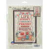 Design Works Counted Cross Stitch Kit 8"X12"-Life Is Wonderful (14 Count) - DW2903 - 021465029030
