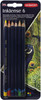 Derwent Inktense Pencils 6/Pkg-Assorted Colors 0700927 - 5028252187022