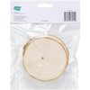 CousinDIY Rustic Wood Rounds 2/Pkg-Natural 4-5" - 20327055