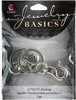 3 Pack - CousinDIY Jewelry Basics Large Keyring W/Lobster 2/Pkg-Silver - 34719173 - 016321068308