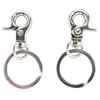 3 Pack - CousinDIY Jewelry Basics Large Keyring W/Lobster 2/Pkg-Silver - 34719173