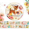 Memory Place Washi Tape 15mmX5m-My Deer Friend #1 - 5A002B9D-1GDT7 - 4582248614349