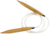 3 Pack - ChiaoGoo Bamboo Circular Knitting Needles 40"-Size 35/19mm - 2040-35