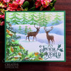 3 Pack Creative Expressions Taylor Made Journals Stencil 6"X6"-Woodland Friends 5A002B51-1GDMS