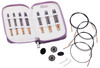 KnitPro-J'adore Deluxe Interchangeable Knitting Needle Set-7 Pair Of Needles - Normal - 5A0028J6-1GBLY - 8907628073893