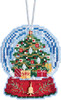 3 Pack - Mill Hill Counted Cross Stitch Ornament Kit 3.25"X2.5"-Christmas Tree Snow Globe (14 Count) - MH16-1936 3 Pack - Mill Hill Counted Cross Stitch Ornament Kit 3.25"X2.5"-Christmas Tree Snow Globe (14 Count) - MH16-1936