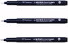 3 Pack Tombow MONO Drawing Pens 3/Pkg-0.1mm, 0.3mm & 0.5mm Black 66403