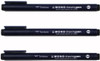 3 Pack Tombow MONO Drawing Pens 3/Pkg-0.1mm, 0.3mm & 0.5mm Black 66403