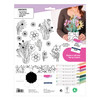 Faber Castell Pop Up Coloring Bouquet-Wildflower Bunch - 5A002BRN-1GF8X