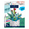Faber Castell Pop Up Coloring Bouquet-Succulents - 5A002BRM-1GF97 - 092633320464 Faber Castell Pop Up Coloring Bouquet-Succulents - 5A002BRM-1GF97 - 092633320464