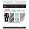 Deco Foil Harmony Foil Pack 6"X6" 20/Pkg-Shades Of Silver - 5A002BQK-1GF7Z - 000943054238
