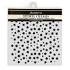 Stamperia Stencil 7"X7"-Classic Christmas Stars Pattern - 5A0029HX-1GCTM - 5993110037125