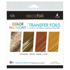 2 Pack - Deco Foil Harmony Foil Pack 6"X6" 20/Pkg-Shades Of Brown - 5A002BQK-1GF7Y - 000943054221