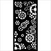 Stamperia Stencil 4.92"X9.84"-Gear Up For Christmas Gears - 5A0029HC-1GCVK