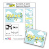 Crafter's Workshop Layered Card Stencil 8.5"X11"-Birds On A Branch - TCW8.5-1GF44 - 842254060672