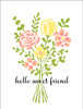 Crafter's Workshop Layered Card Stencil 8.5"X11"-Floral Bouquet TCW8.5-1GF3Z