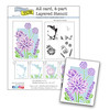 Crafter's Workshop Layered Card Stencil 8.5"X11"-Lotus Bouquet - TCW8.5-1GF40 - 842254060658 Crafter's Workshop Layered Card Stencil 8.5"X11"-Lotus Bouquet - TCW8.5-1GF40 - 842254060658