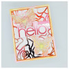 Deco Foil Toner Card Fronts 4.25"X5.5" 8/Pkg-Bold Blooms - 5A002BQN-1GF83