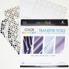 Deco Foil Toner Card Fronts 4.25"X5.5" 8/Pkg-Mod Dots 5A002BQN-1GF7R