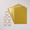 2 Pack - Spellbinders Treasured Cardstock 8.5"X11" 15/Pkg-Gold - 5A002C7Q-1GFRN