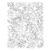Spellbinders BetterPress Press Plate-Winter Rose Background 5A002C8D-1GFTC