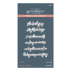 Spellbinders BetterPress Press Plate & Die Set-Happiness Sentiments - 5A002CC4-1GFWK - 810146543237 Spellbinders BetterPress Press Plate & Die Set-Happiness Sentiments - 5A002CC4-1GFWK - 810146543237