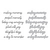 Spellbinders BetterPress Press Plate & Die Set-Happiness Sentiments 5A002CC4-1GFWK