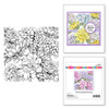 Stampendous Cling Rubber Stamp From Beautiful Backgrounds-Floral Garden 5A002C7C-1GFS7