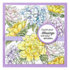 Stampendous Cling Rubber Stamp From Beautiful Backgrounds-Floral Garden - 5A002C7C-1GFS7