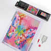 Camelot Dots Diamond Art Kit 11.8"X15.7"-Butterfly Imprint - 5A002CQ4-1GG7T