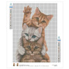 Camelot Dots Diamond Art Kit 11.8"X15.7"-Kitten Ambush - 5A002CPQ-1GG8T Camelot Dots Diamond Art Kit 11.8"X15.7"-Kitten Ambush - 5A002CPQ-1GG8T