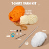 Bucilla Amigurumi Kit-5" T-Shirt Yarn Fox 5A002CT3-1GGB1