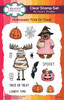 Creative Expressions Jane's Doodles Clear Stamp 4"X6"-Halloween Trick Or Treat 5A002B5B-1GDN0 - 5055305990179