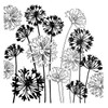 Stampendous Cling Rubber Stamp From Beautiful Backgrounds-Agapanthus - 5A002C91-1GFSC Stampendous Cling Rubber Stamp From Beautiful Backgrounds-Agapanthus - 5A002C91-1GFSC