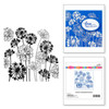 Stampendous Cling Rubber Stamp From Beautiful Backgrounds-Agapanthus - 5A002C91-1GFSC Stampendous Cling Rubber Stamp From Beautiful Backgrounds-Agapanthus - 5A002C91-1GFSC