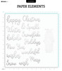 3 Pack - Studio Light Essentials Paper Elements 40/Pkg-Nr. 15, Silver Sentiments - 5A002BKR-1GF0N 3 Pack - Studio Light Essentials Paper Elements 40/Pkg-Nr. 15, Silver Sentiments - 5A002BKR-1GF0N
