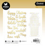 3 Pack - Studio Light Essentials Paper Elements 40/Pkg-Nr. 13. Golden Sentiments - 5A002BHP-1GDZF