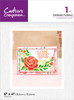 Crafter's Companion 3D Embossing Folder 6"X4"-Swirling Florals 5A0025XB-1G8PQ - 195094128140