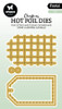 Studio Light Essentials Hot Foil Cutting Die-Nr. 04, Labels - 5A002BGK-1GDX6 - 8713943153567