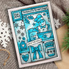 Woodware Clear Stamps 4"X6"-Singles Winter Sampler 5A002CRR-1GG7H