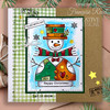Woodware Clear Stamps 4"X6"-Singles Wooden Snowman - 5A002CR5-1GG7N